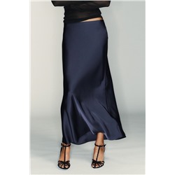 FALDA MIDI SATINADA