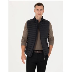 Siyah Slim Fit Yelek