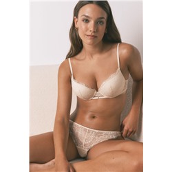 Sujetador push up GORGEOUS encaje nude