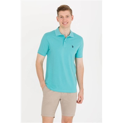 Erkek Mint Basic Polo Yaka Tişört