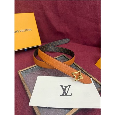 Женский двухсторонний ремень в трендовых расцветках   LOUI*S VUITTO*N