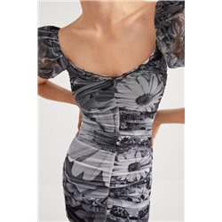 Vestido rushing floral