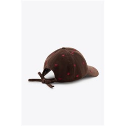 GORRA PANA BORDADOS CORAZÓN