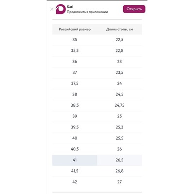 Туфли на плоской подошве, экспорт в Россию
