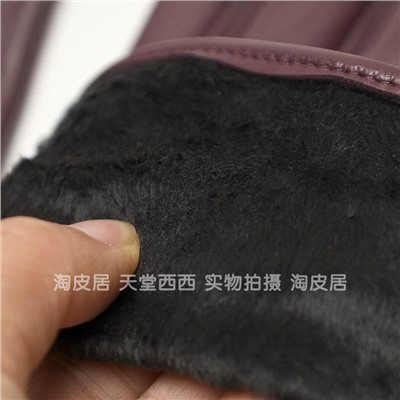 Женские утеплённые кожаные перчатки  Te*d Bake*r