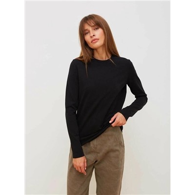 Женский хлопковый лонгслив, фабрика (3 цвета)