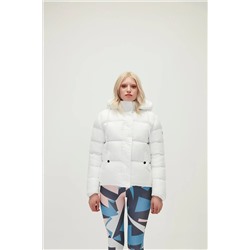 Bad Bear Tinkerbell Puffer Off-White Beyaz Kapüşonlu Kadın Mont