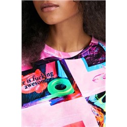 Camiseta oversize skate