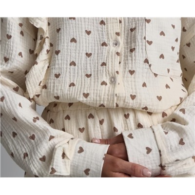 Женский муслиновый костюм