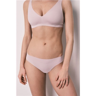 Braga clásica microfibra clean cut rosa