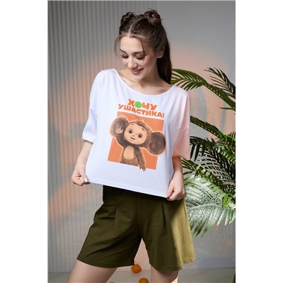 Костюм с шортами 8376 Чебурашка НАТАЛИ #894148