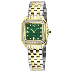 GV2 by Gevril  Milan Quartz Malachite Women's Watch