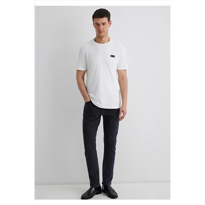 Mavi Black Baskılı Beyaz Tişört Slim Fit / Dar Kesim 0611401-70057
