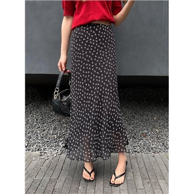 Воздушная юбка в цветочек (3 цвета) МИУ МИ*У