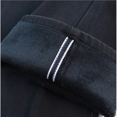 Мужские джинсы с подкладкой из флиса