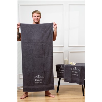 14419/4 Глава семьи полотенце махровое плотность 400 гр
