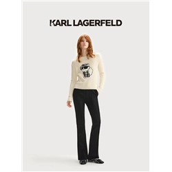 Вязанный женский свитер  KAR*L LAGERFEL*D