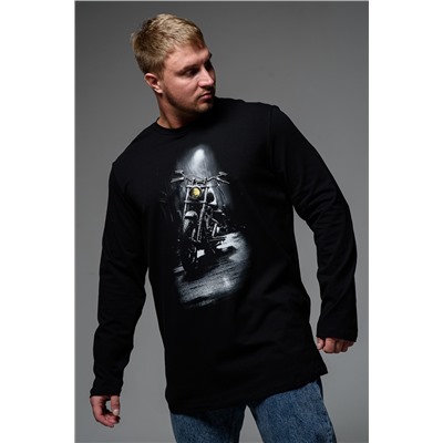 8533 футболка с дл.рукавом мужская