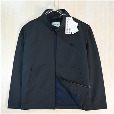 Мужская водоотталкивающая куртка с воротником ЛАКОСТ*Е