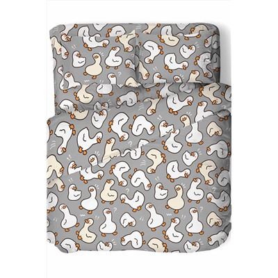 КПБ ГУСИ УТКИ поплин 1,5 сп