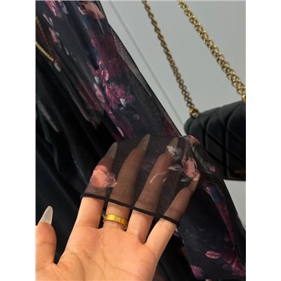 Облегающее женское платье сетка БЕРШК*А