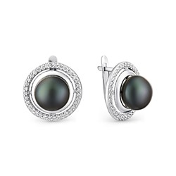 Серьги серебро 28123S2