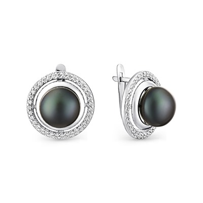 Серьги серебро 28123S2