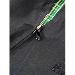 Стильная укороченная куртка-бомбер с воротником стойкой МИУ МИ*У