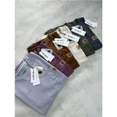 Футболка с эффектом потертостей Кархат*т