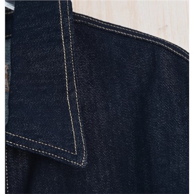 Хлопковый жакет с отворотами