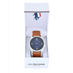 MENS CLASSIC BROWN STRAP WATCH