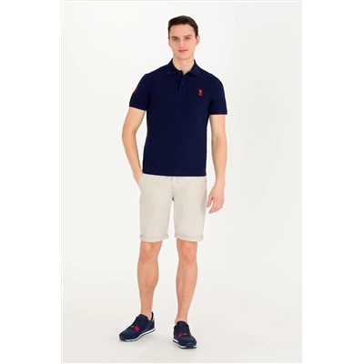 Erkek Lacivert Basic Polo Yaka Tişört