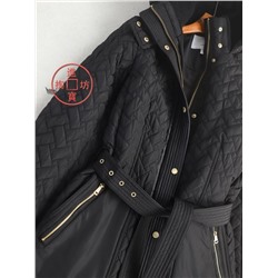 Хлопковое пальто средней длины американского бренда  Col*e Haa*n Signatur*e Quil*t   Экспорт. Цена на офиц сайте около 30.000 руб