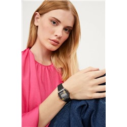 Aqua Di Polo 1987 Unisex Siyah Retro Pop Dijital Kol Saati Apwa064500