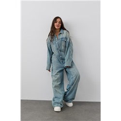 Комбинезон джинсовый брючный ZADUMOV №4