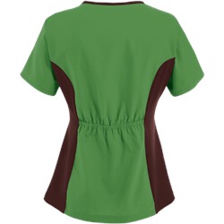 Cherokee Flexibles Scrubs Solid Mock Wrap Top