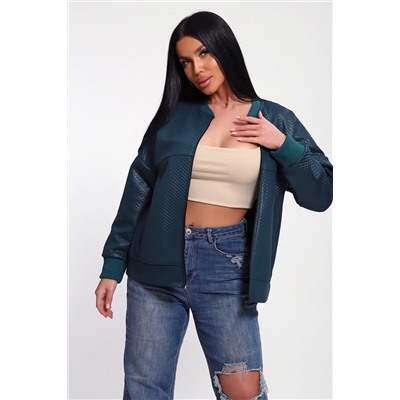 Женский бомбер на молнии 20691