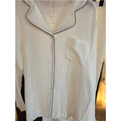 Ещё одна нежная нежность 🤍 Женская пижама в двух вариантах