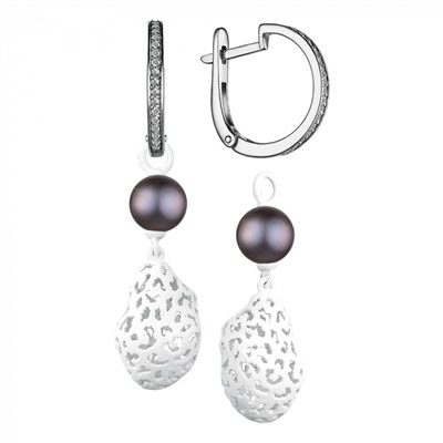 Серьги серебро 52976.1S2W