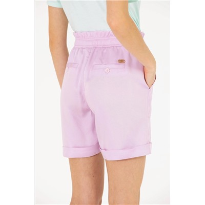 Kadın Manolya Dokuma Şort