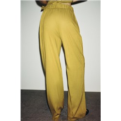 PANTALÓN RECTO CON LINO