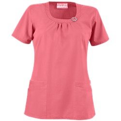 Butter-Soft Scrubs by UA™ Women's Rounded Neck 4-Pocket Top