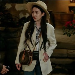 Женский однотонный пиджак. Экспорт