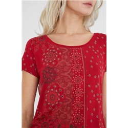 Camiseta manga corta mandalas