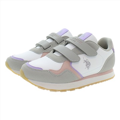 Sneakers Nobik - cuero - blanco y gris