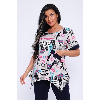 Костюм с бриджами 39030 НАТАЛИ #926417