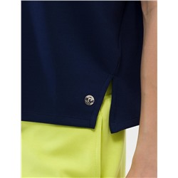 Lacivert Oversize Kapüşonlu Sweatshirt