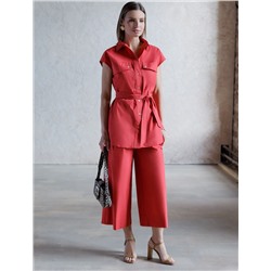 Блузка из легкого хлопкового поплина