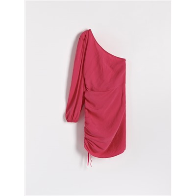 Asymmetrisches Kleid mit hohem Tencel™ Modal-Anteil