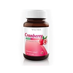 ЭКСТРАКТ КЛЮКВЫ 600 МГ ОТ VISTRA 30 КАПСУЛ / VISTRA CRANBERRY 600MG 30 CAPSULES